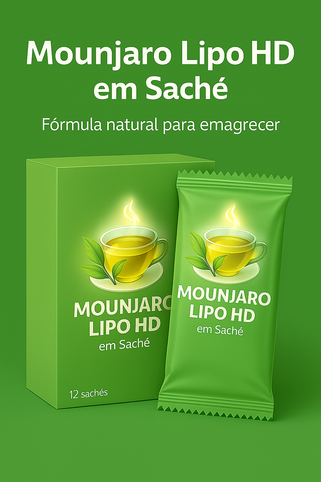 Mounjaro Lipo HD - Sachê Natural Prático